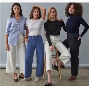 Everlane Wide Leg Crop CORAL